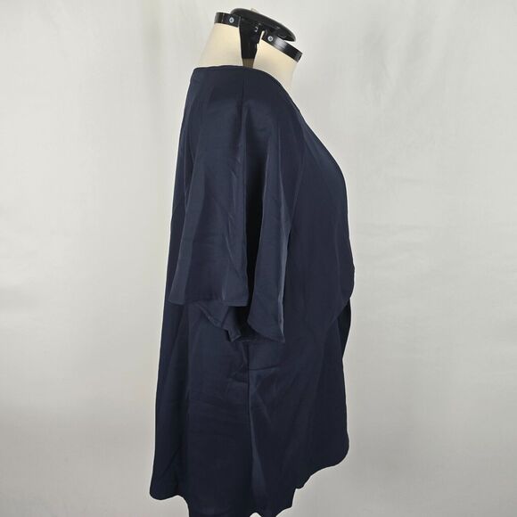 BloomChic Navy Blue Blouse - Picture 10 of 13